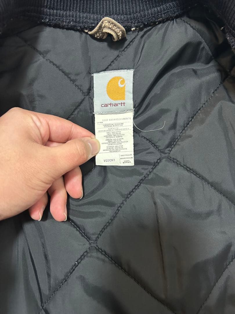 Carhartt ダックベスト ブラウン 古着
