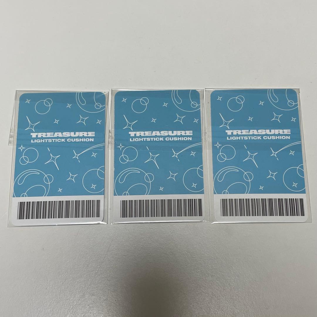 treasure ジフン アサヒ ヨシ ライトスティック クッション トレカ