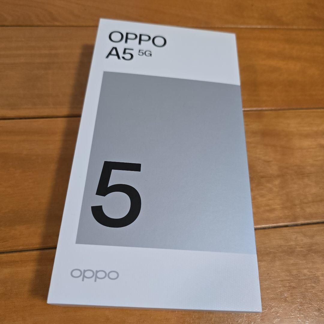 OPPO A5 5G 本体 ホワイト
