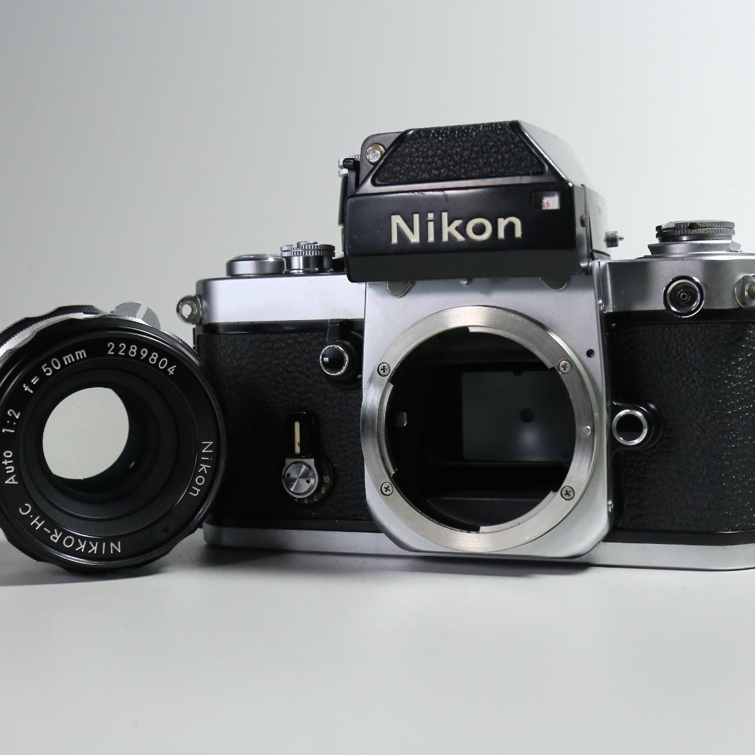 ☆完全動作☆美品！ Nikon F2 50mm F2 レザーケース＃342