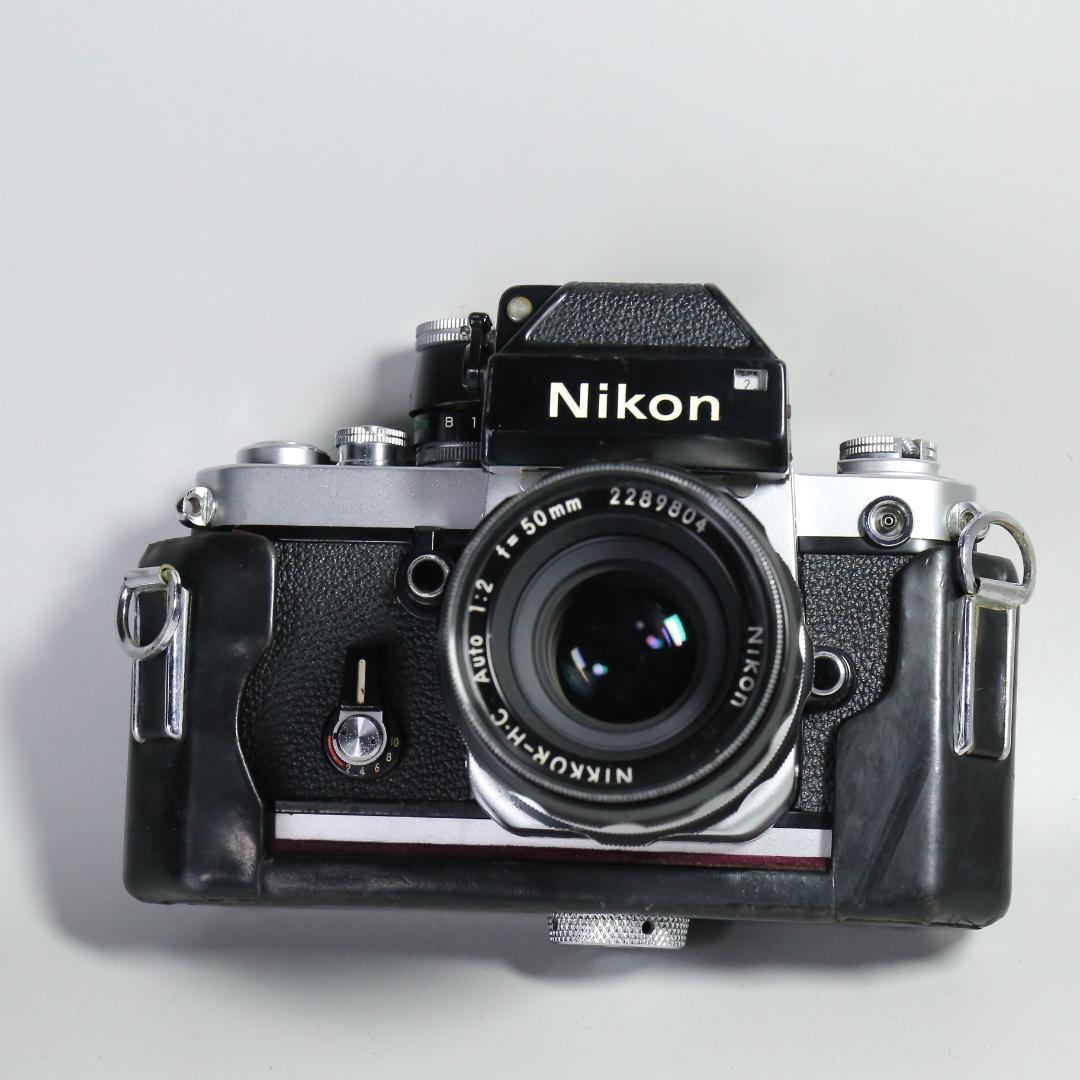 ☆完全動作☆美品！ Nikon F2 50mm F2 レザーケース＃342