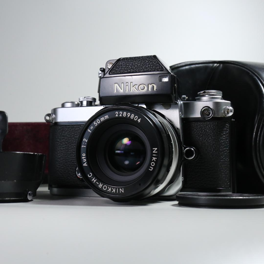☆完全動作☆美品！ Nikon F2 50mm F2 レザーケース＃342