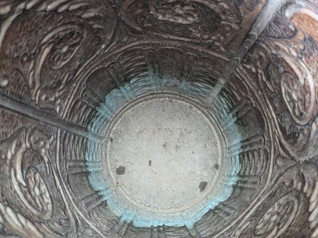 ブロンズ 銅製 傘立て アンティーク ヴィンテージ