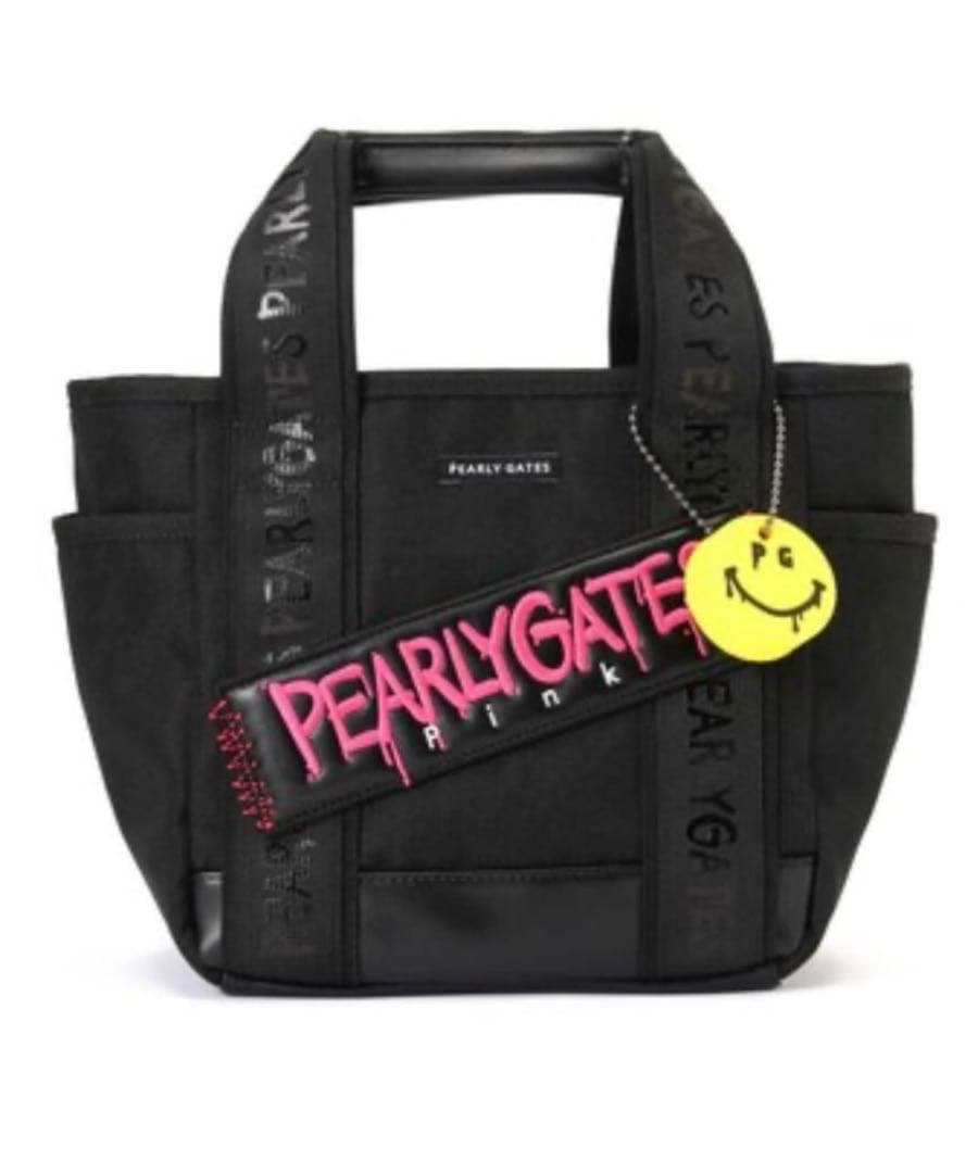 PEARLYGATES パーリーゲイツ カートバッグ 黒 ピンク