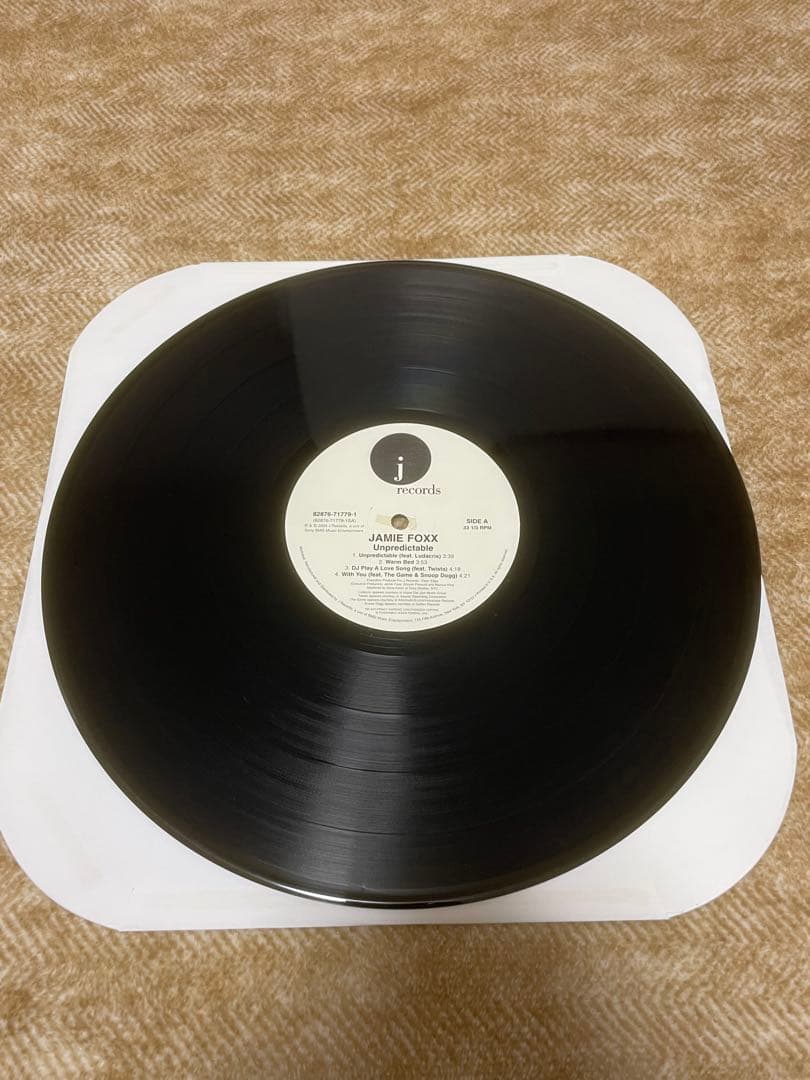 Jamie Foxx Unpredictable LPレコード 12インチ