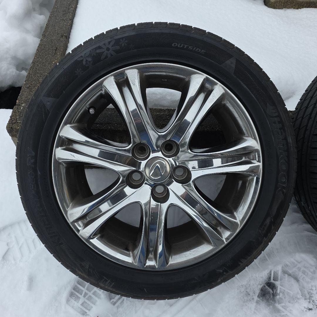 LEXUS LS460,600h 18インチ 純正OPアルミホイール タイヤ