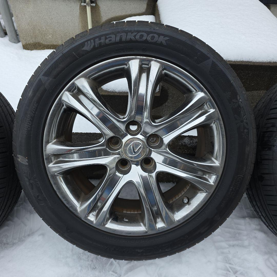 LEXUS LS460,600h 18インチ 純正OPアルミホイール タイヤ