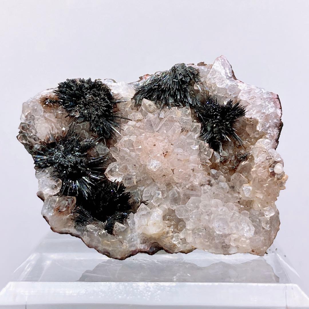 G*G様 ゲーサイト　ローズクォーツ　原石　鉱物標本　天然石　水晶　クォーツ　4