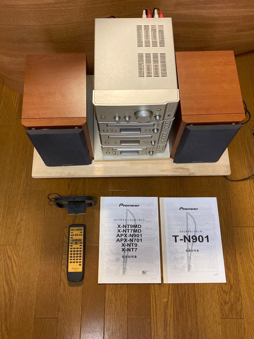 Pioneer パイオニア コンポ オーディオセット FILL 　リモコン付