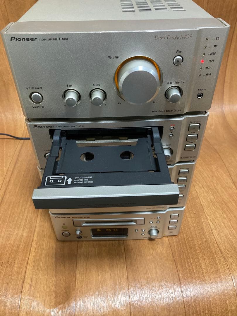 Pioneer パイオニア コンポ オーディオセット FILL 　リモコン付