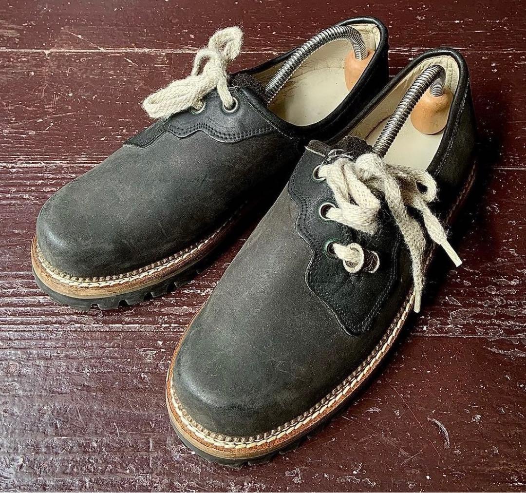 チロリアンシューズ 革靴