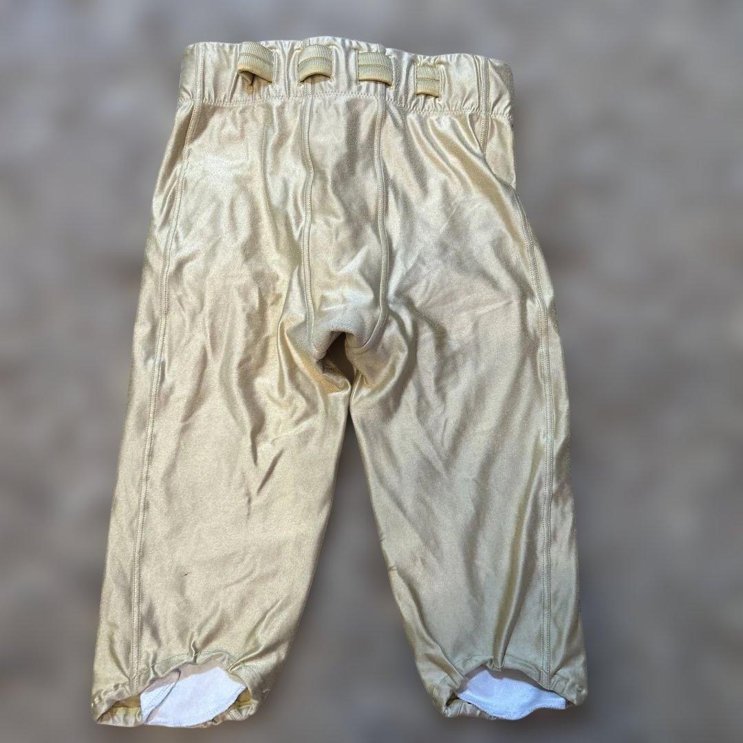 Mizuno Kaisers アメリカンフットボールパンツ ゴールド　Lサイズ