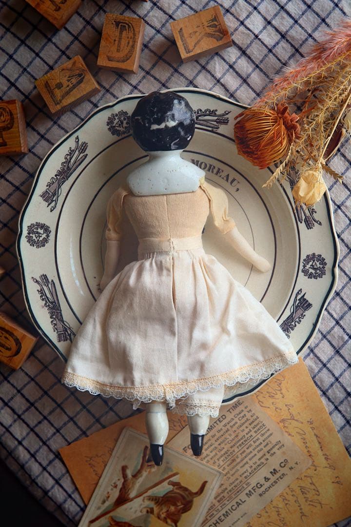 y*i様 アンティーク チャイナヘッドドール ビスクドール ドイツドール