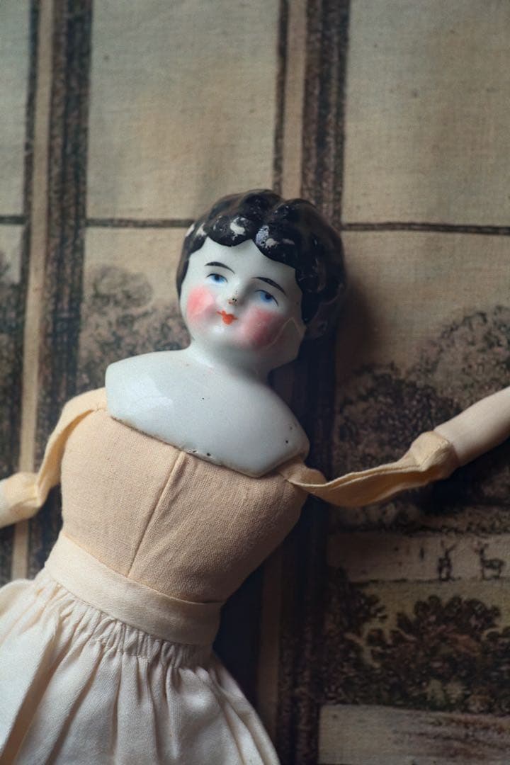 y*i様 アンティーク チャイナヘッドドール ビスクドール ドイツドール