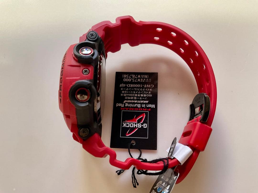 『ニャン太郎』美品G-SHOCKフロッグマンGWF-1000RD-4JF