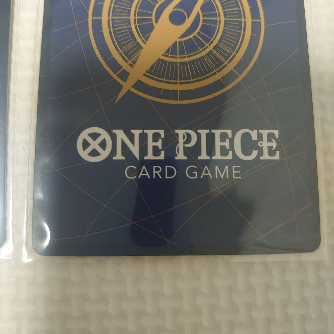 ワンピースカード　原作絵　ルフィ　尾田先生　描き下ろし　パラレル　2枚セット