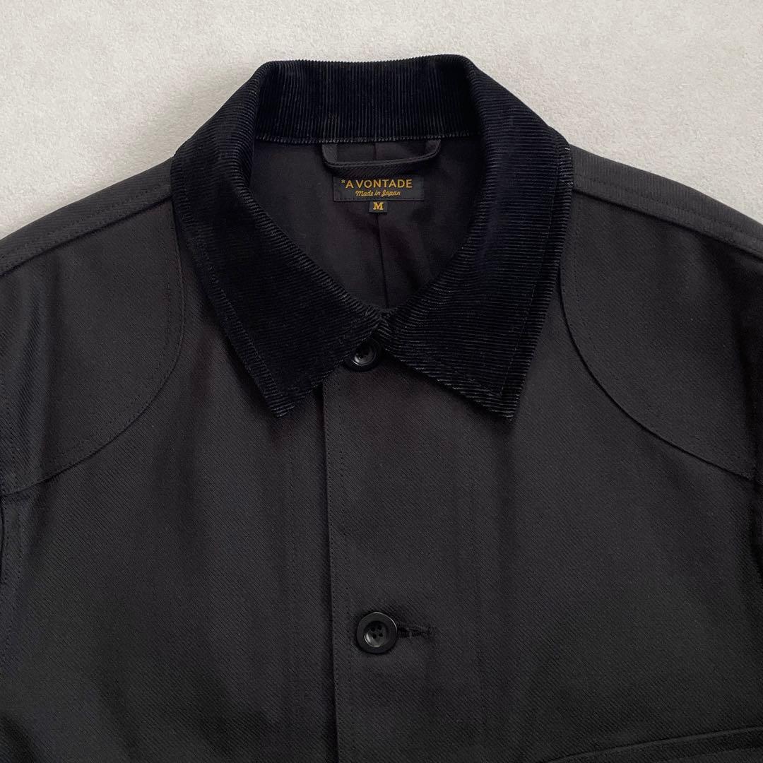 A Vontade Old Hunting Jacket 黒 Mサイズ