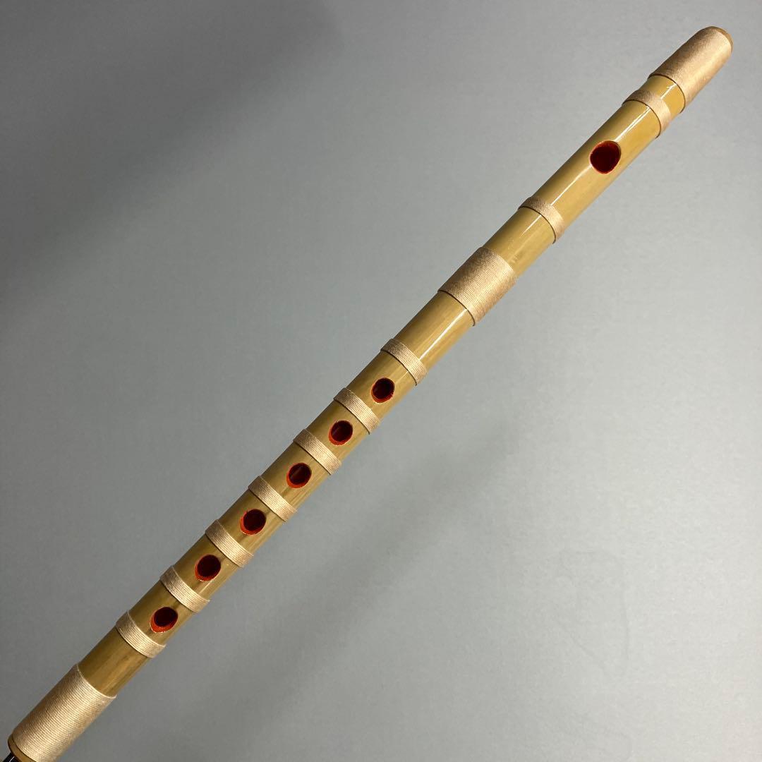 【石見神楽笛】総巻 古典調篠笛・囃子笛｜神楽団採用調律｜竹製 和楽器 K-97