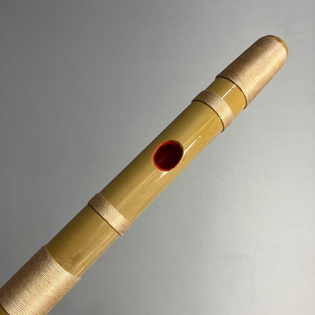 【石見神楽笛】総巻 古典調篠笛・囃子笛｜神楽団採用調律｜竹製 和楽器 K-97