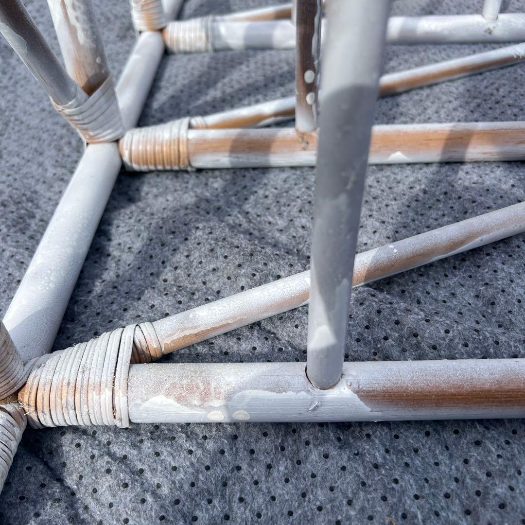 籐家具 ラタン エスニック アジアンラック チェスト 引き出し ホワイトラタン