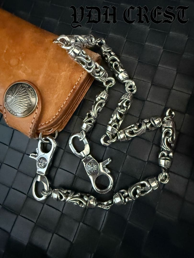 ★TARUGATA　ウォレットチェーン　バイカー必須ウォレットシルバーチェーン