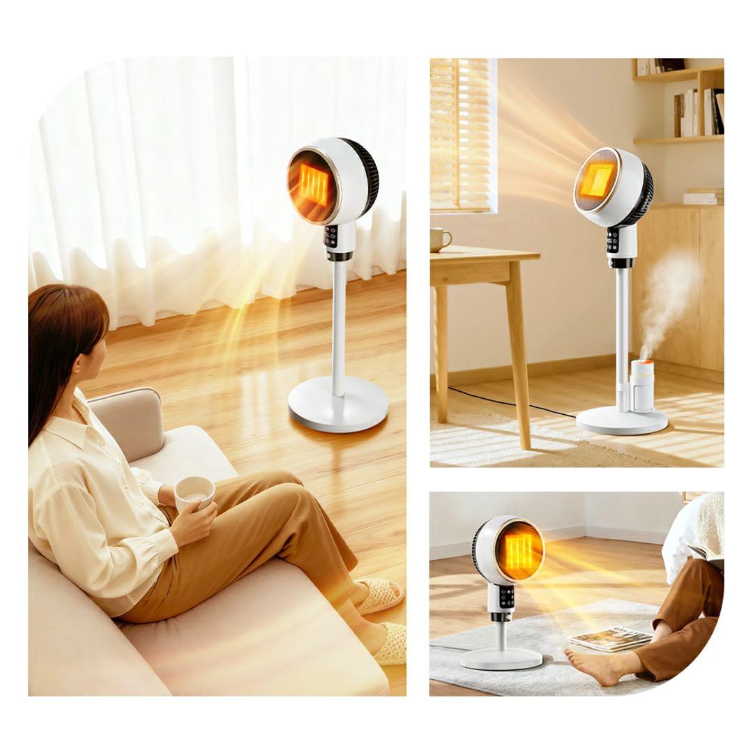 新品 2025最新型 2秒速暖 セラミックヒーター人感センサー 大風量 楽天1位