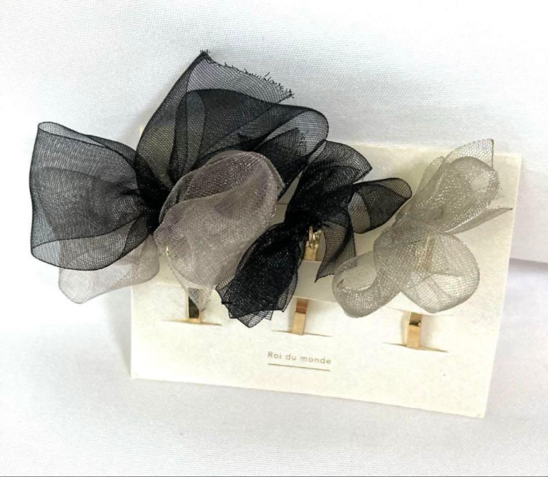 ぽぴー様　ヘアカフ　ポニーフック　ヘアアクセサリー　髪飾り　ヘアアレンジ　新品