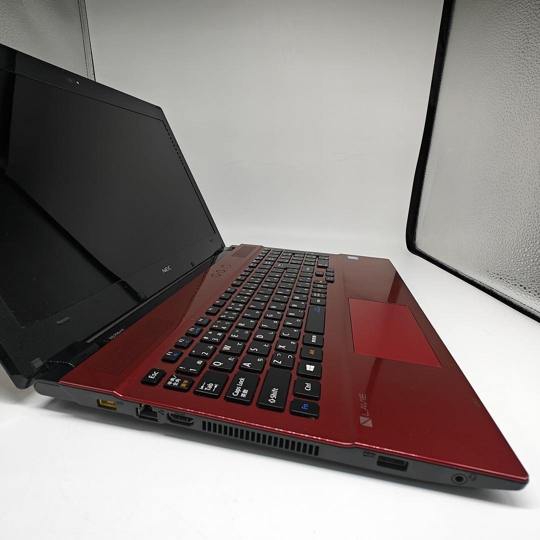 【LAVIE】NS700 高速i7 SSD256GB 16GB レッドノートPC