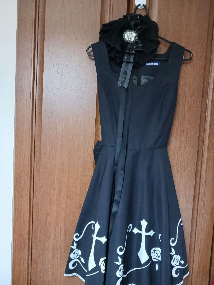 モワティエ薔薇十字ジャンパースカートアイアンゲートヘッドドレスセット