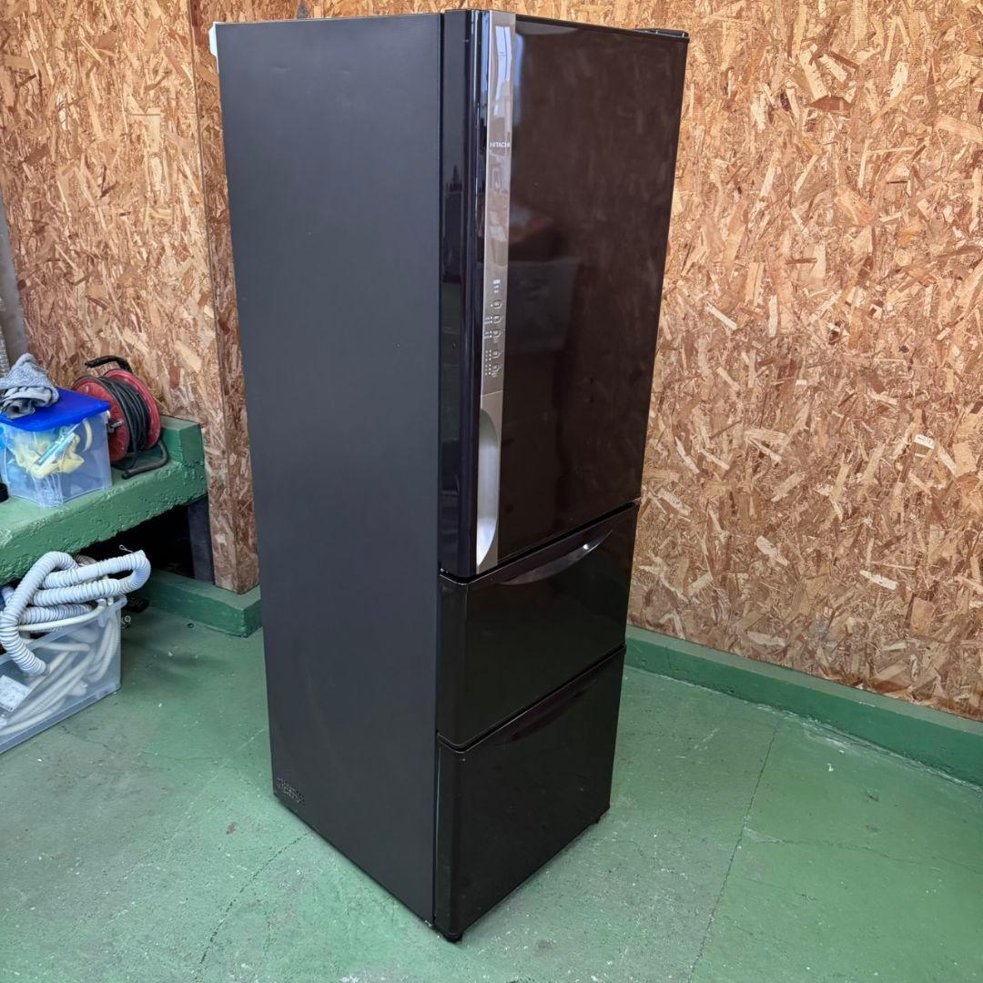 322 冷蔵庫　大型　右開き　自動製氷機　美品　家庭向　保証込　格安　国内メーカ