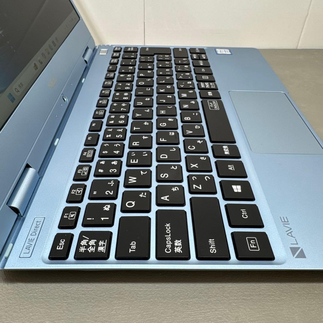 【超軽量】NEC Lavieメタリックブルー☘8世代i5☘NVMe512GB