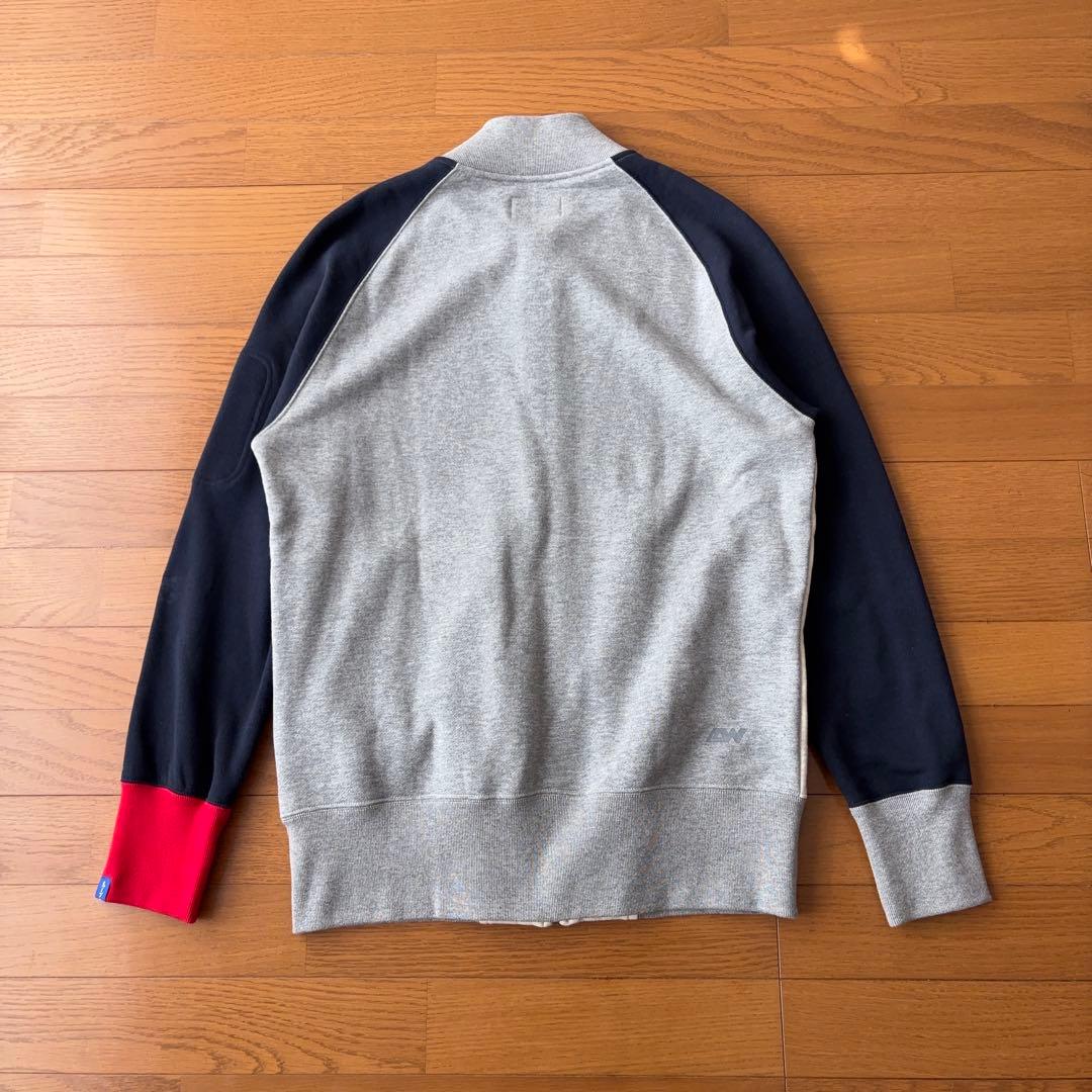 LOOPWHEELER スウェットブルゾン クレイジーパターン ジップアップ