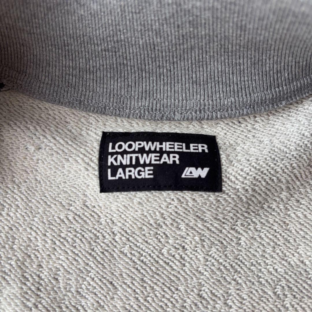 LOOPWHEELER スウェットブルゾン クレイジーパターン ジップアップ