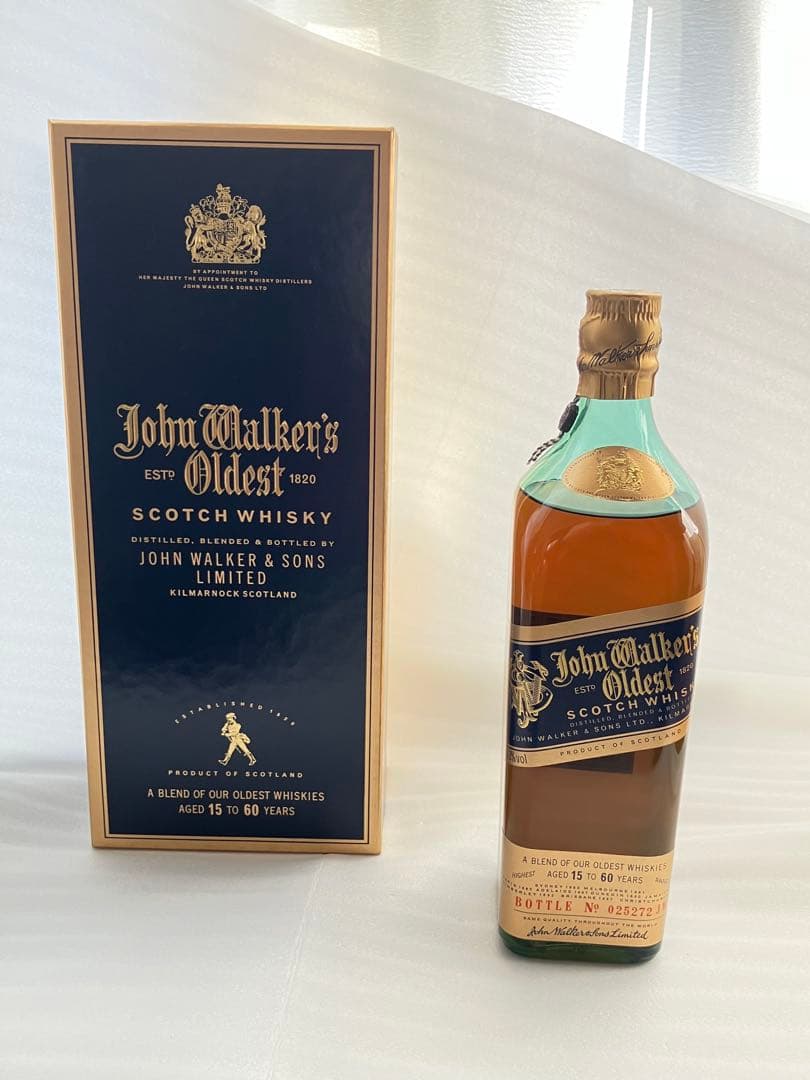 ウイスキー John Walker's Oldest Scotch Whisky