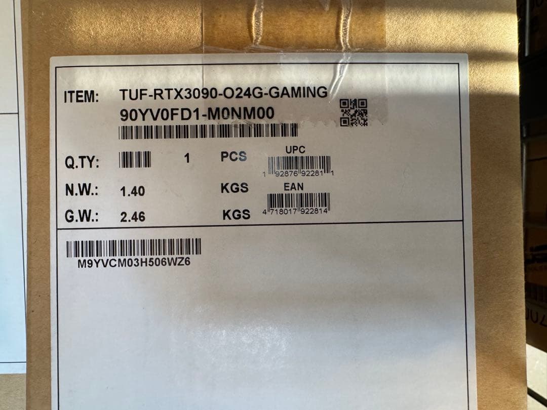 グラフィックボード・グラボ・ビデオカード ASUS TUF Gaming GeForce RTX 3090 OC 24GB