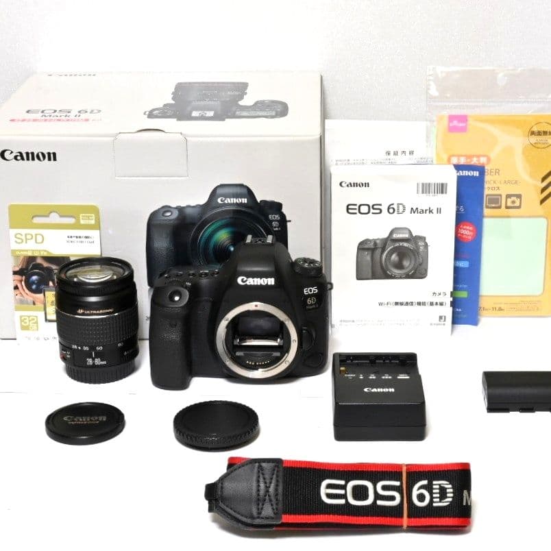 【美品】Canon EOS 6D markⅡ レンズセット★フルサイズ機★