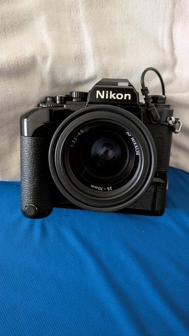 限界値下美品！Nikon FA 黒確認済 35-70mm+MD-12+MF-12