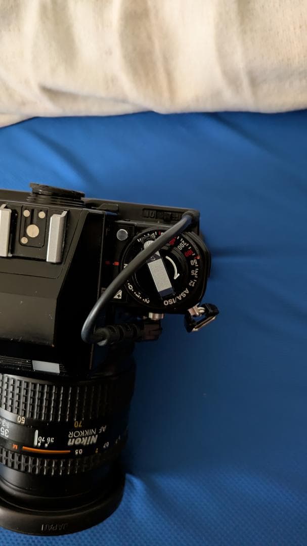 限界値下美品！Nikon FA 黒確認済 35-70mm+MD-12+MF-12