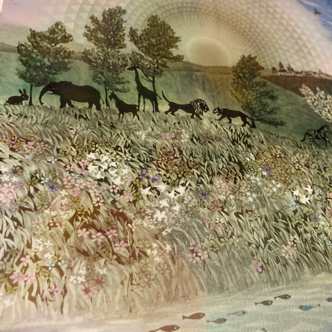 藤城清治 太陽の歌 FSM-33 ジクレー版画