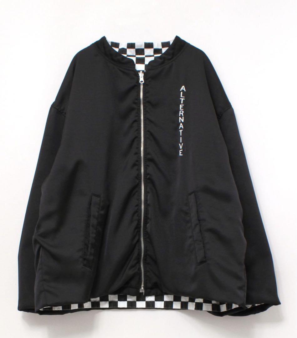 RNA J1989 チェッカーリバーシブルジャケット