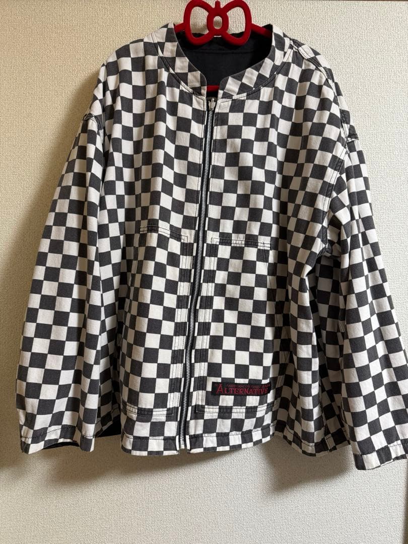 RNA J1989 チェッカーリバーシブルジャケット