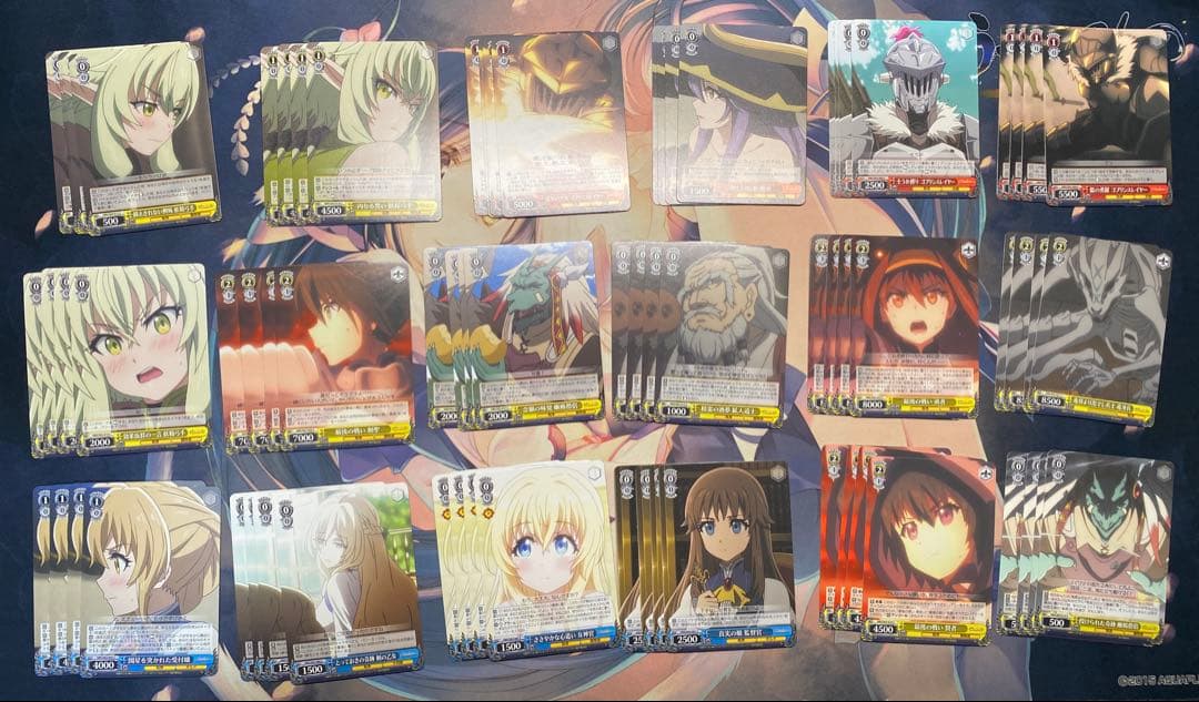 ヴァイスシュヴァルツ　ゴブリンスレイヤーRR以下各4＋PR