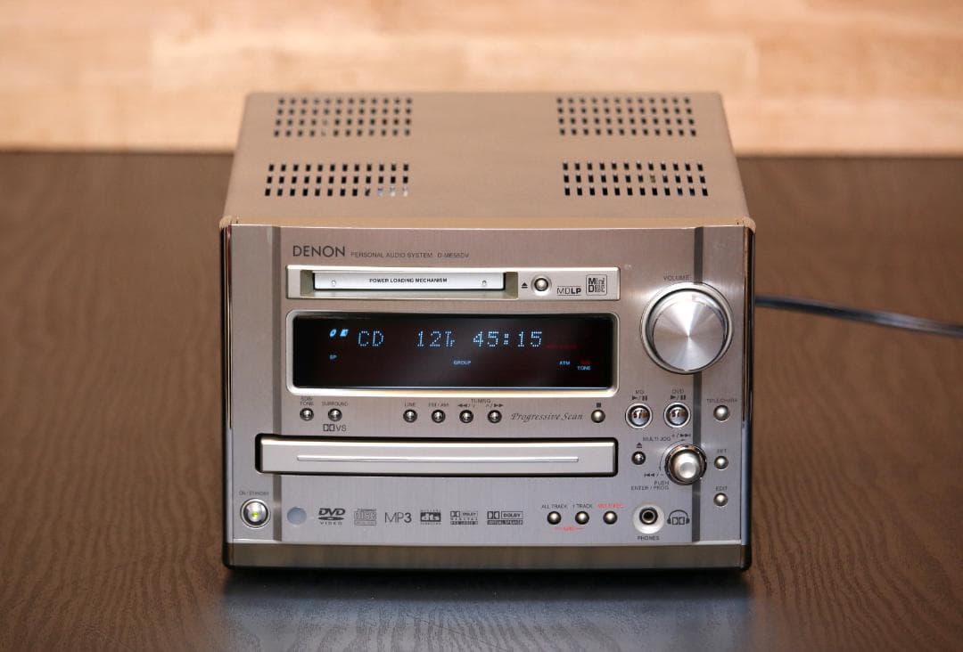 DENON D-ME55DV CD/DVD/MD/TUNER/AMP　ミニコンポ
