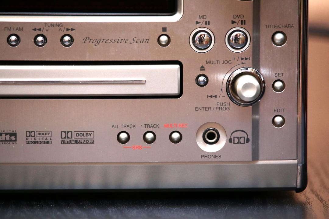 DENON D-ME55DV CD/DVD/MD/TUNER/AMP　ミニコンポ