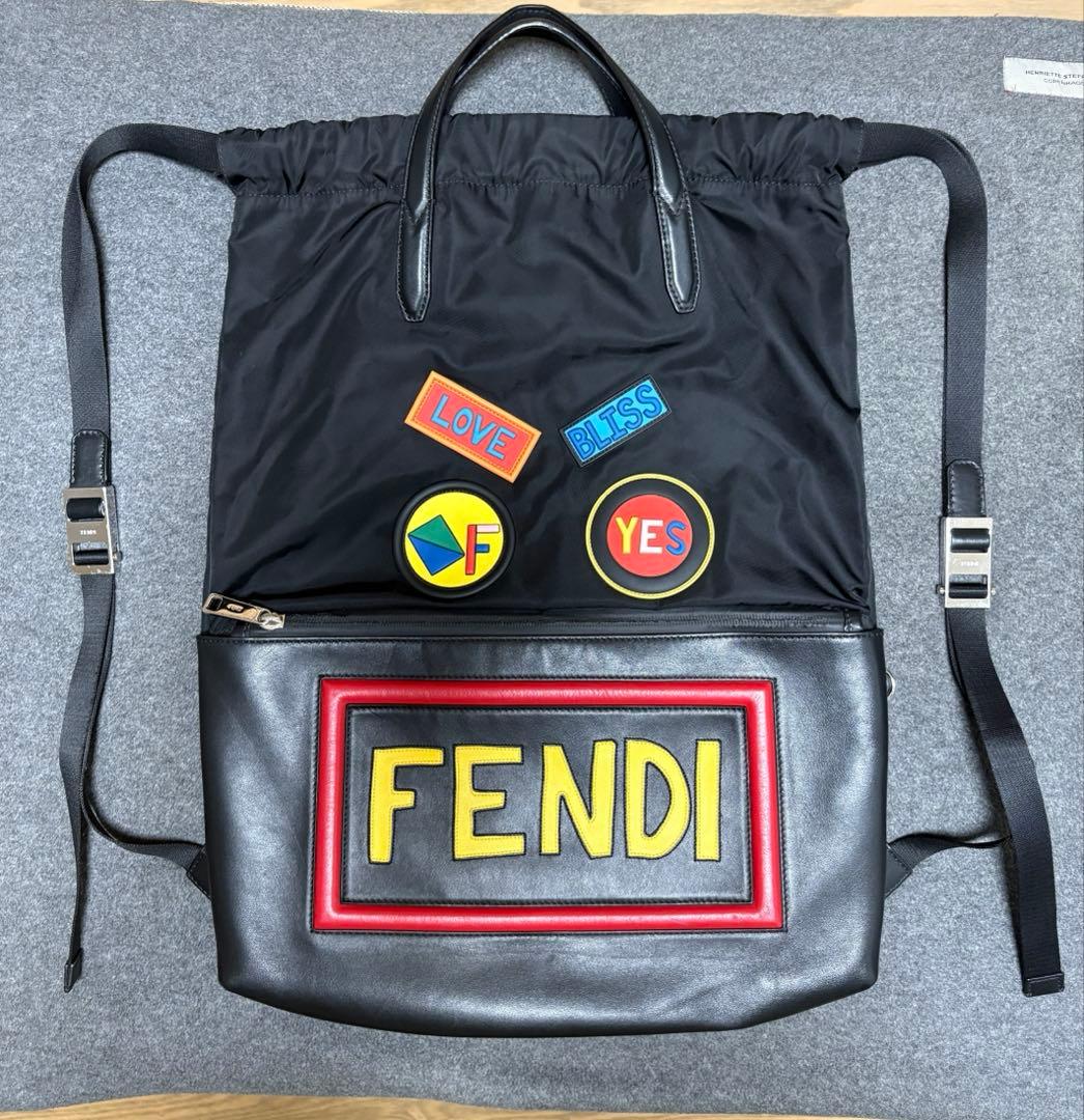 【おさかな】FENDI / バックパック&トート(巾着)バック2WAY