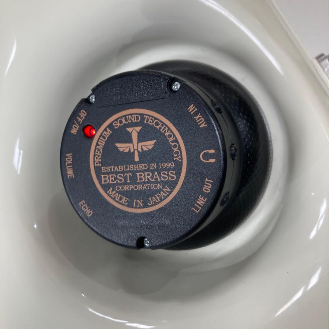 BEST BRASS e-Sax ホワイト　アルトサックス用消音器　type Ⅱ