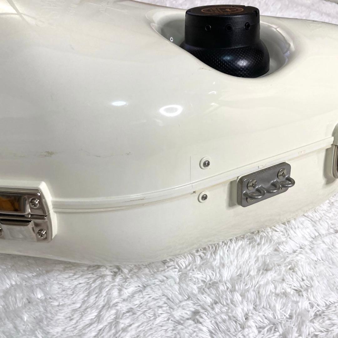 BEST BRASS e-Sax ホワイト　アルトサックス用消音器　type Ⅱ