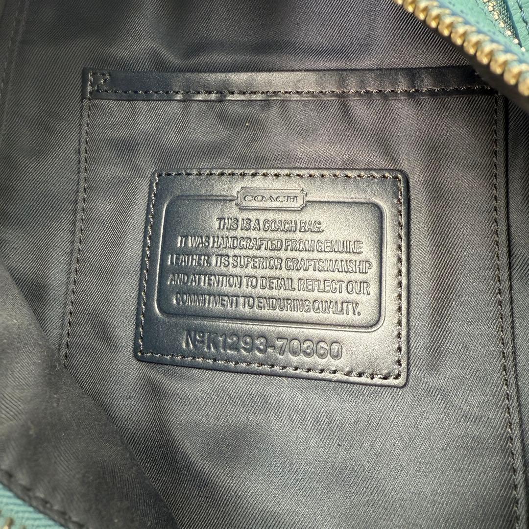 ✨希少色✨コーチ ボディバッグ トンプソン スリングバッグ クロスボディーレザー