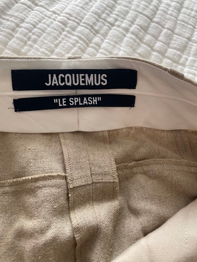 フロントタック ストレートパンツジャックムス