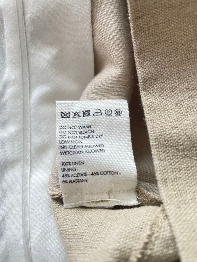 フロントタック ストレートパンツジャックムス